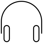 Headphones SVG Icon